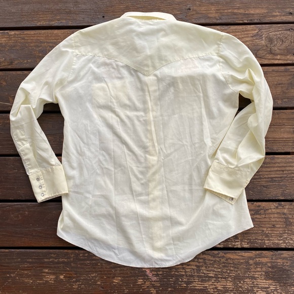 The hustler collection pearl snap vintage button down shirt embroidered - Picture 6 of 8